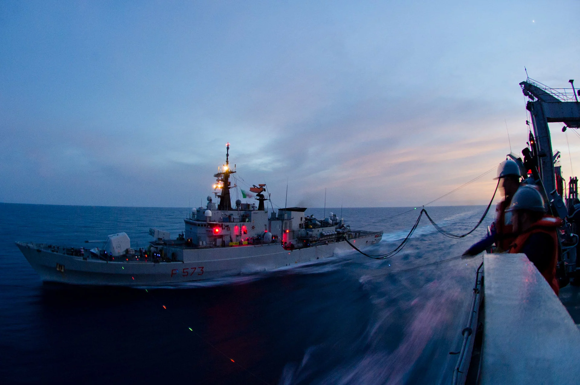 Journée bien occupée à bord du BCR Marne