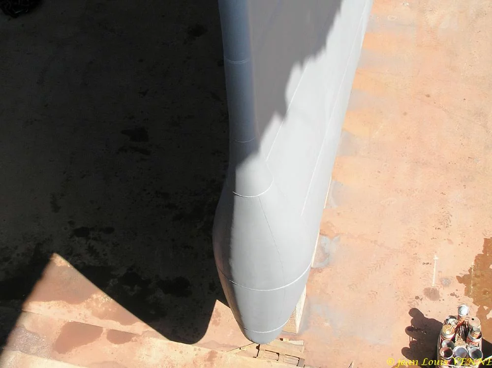 La coque du Charles de Gaulle