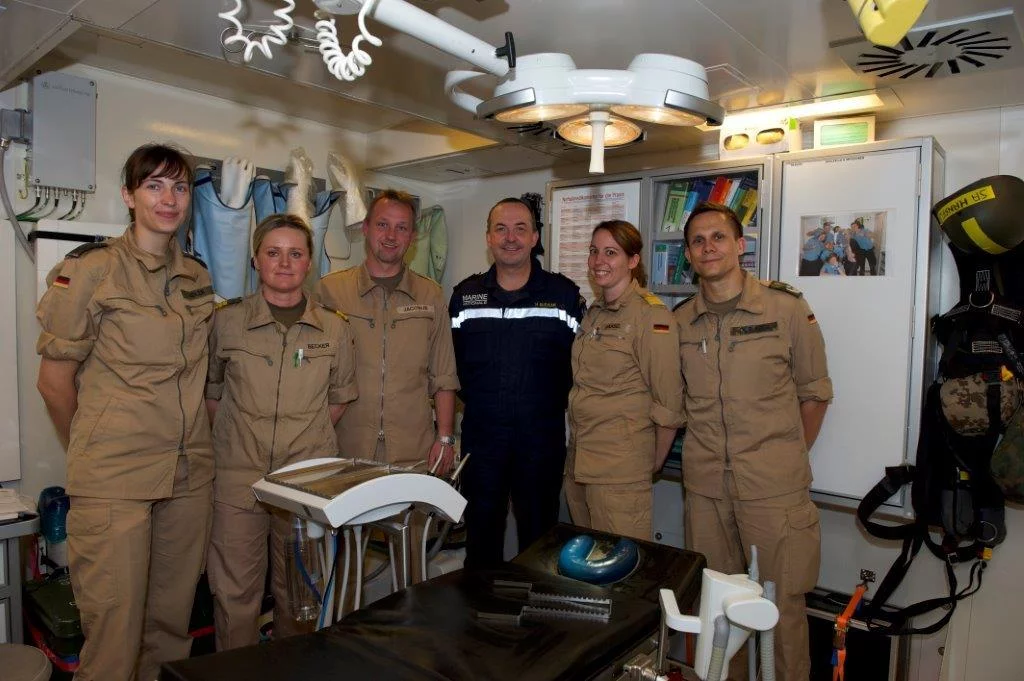 Visite de la frégate et rencontre avec son équipage