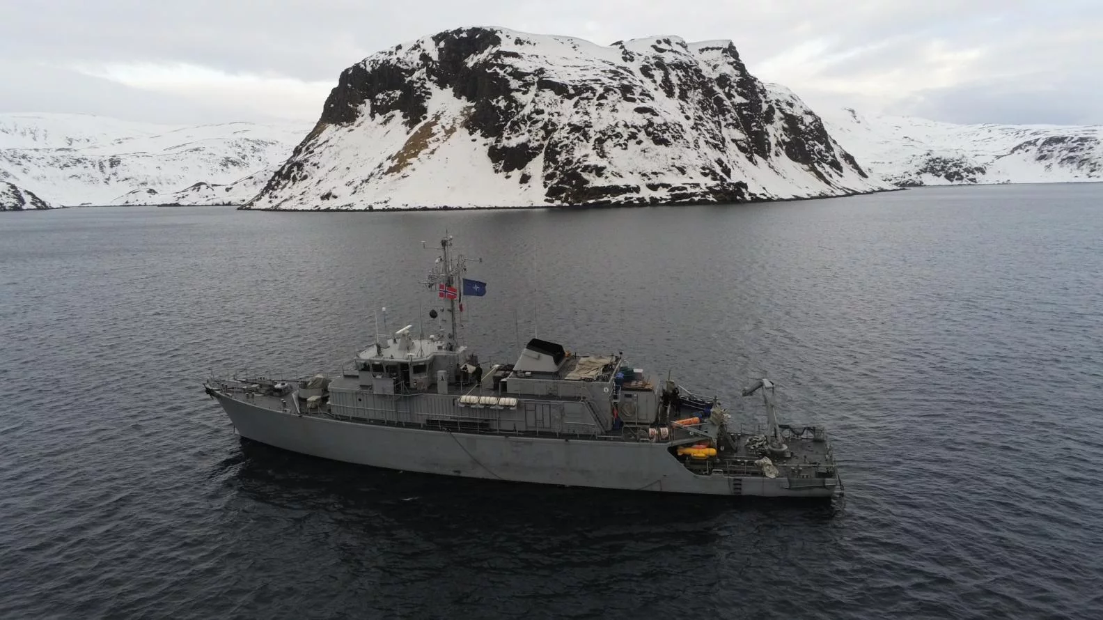 L'Andromède dans les fjords de Norvège