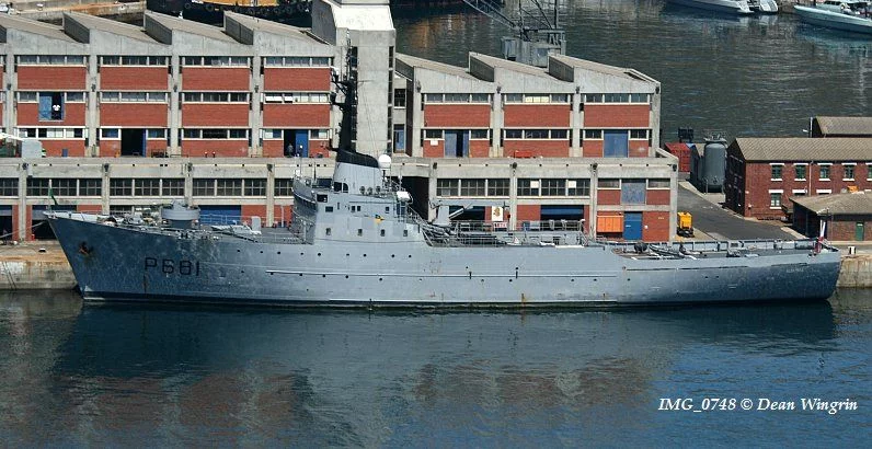 Le patrouilleur Albatros effectue une escale en Afrique du Sud