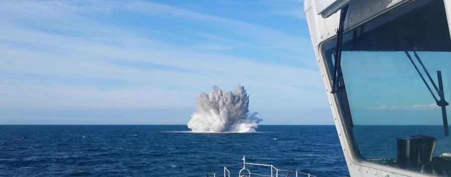 Le chasseur de mines Andromède multiplie les contre-minages en Manche