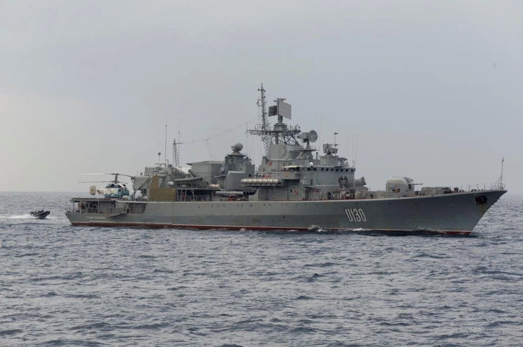 La frégate ukrainienne Hetman Sagaidachny