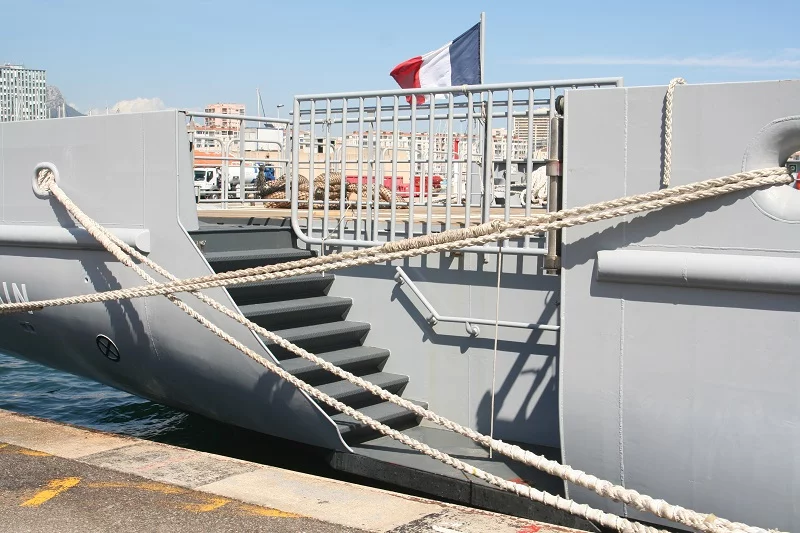 L'escalier pour plongeurs