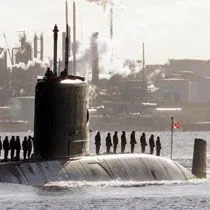 Un sous-marin Canadien