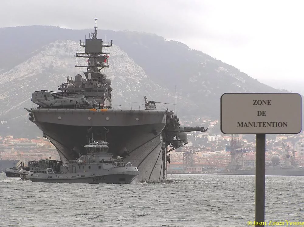 Arrivée de l'Iwo Jima