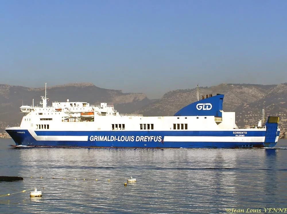 Arrivée Ã  Toulon du Sorrento