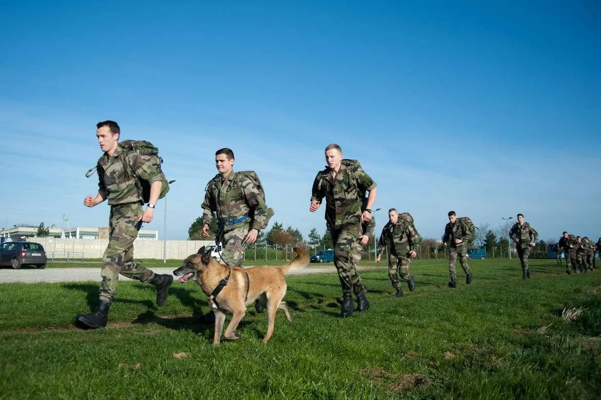 Les fusiliers marins de Ste Assise s’entraînent à Cherbourg