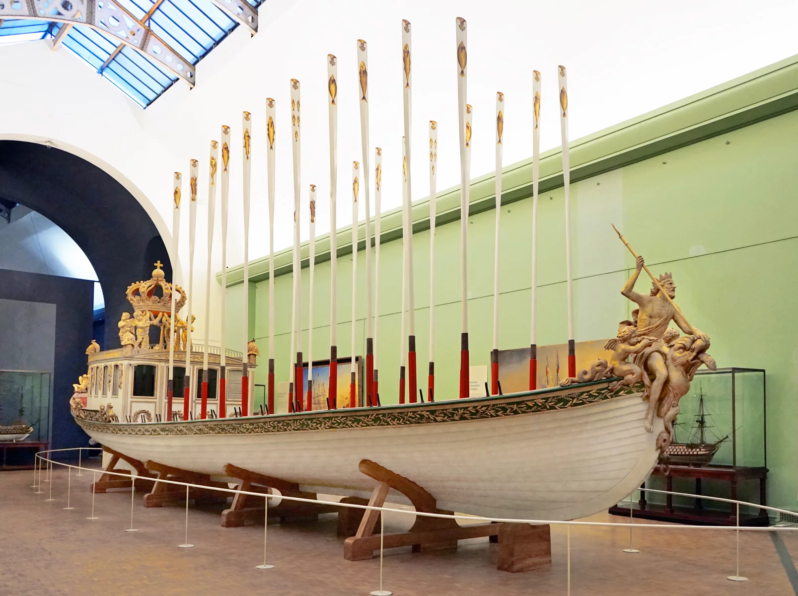 Le canot de l'Empereur