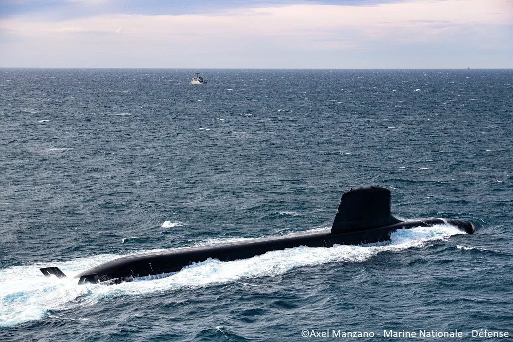 Un sous-marin de la classe Suffren