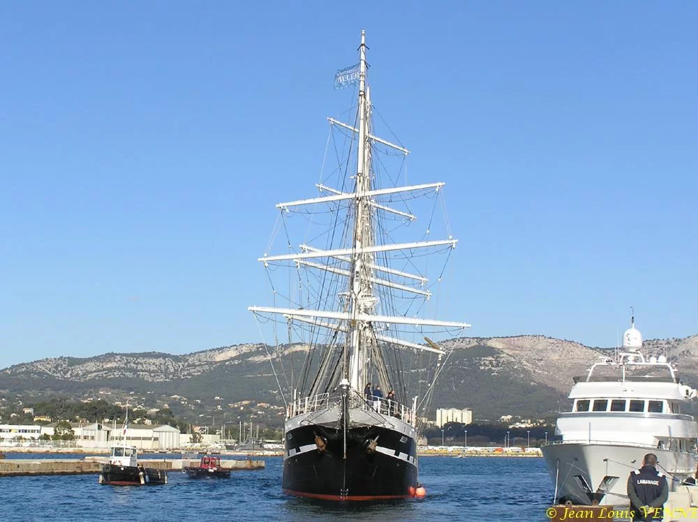 Hivernage à La Seyne sur Mer pour le Bélem et son équipage