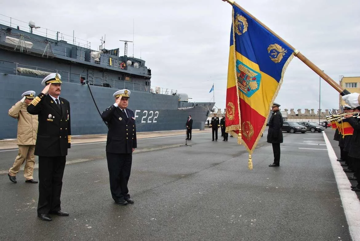 L'amiral Rogel en visite en Roumanie