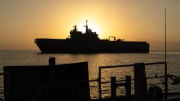 Le porte-hélicoptères Tonnerre