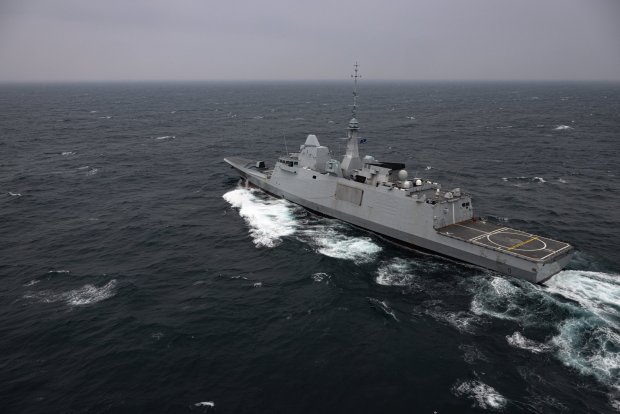 Une frégate FREMM en patrouille dans le Grand Nord